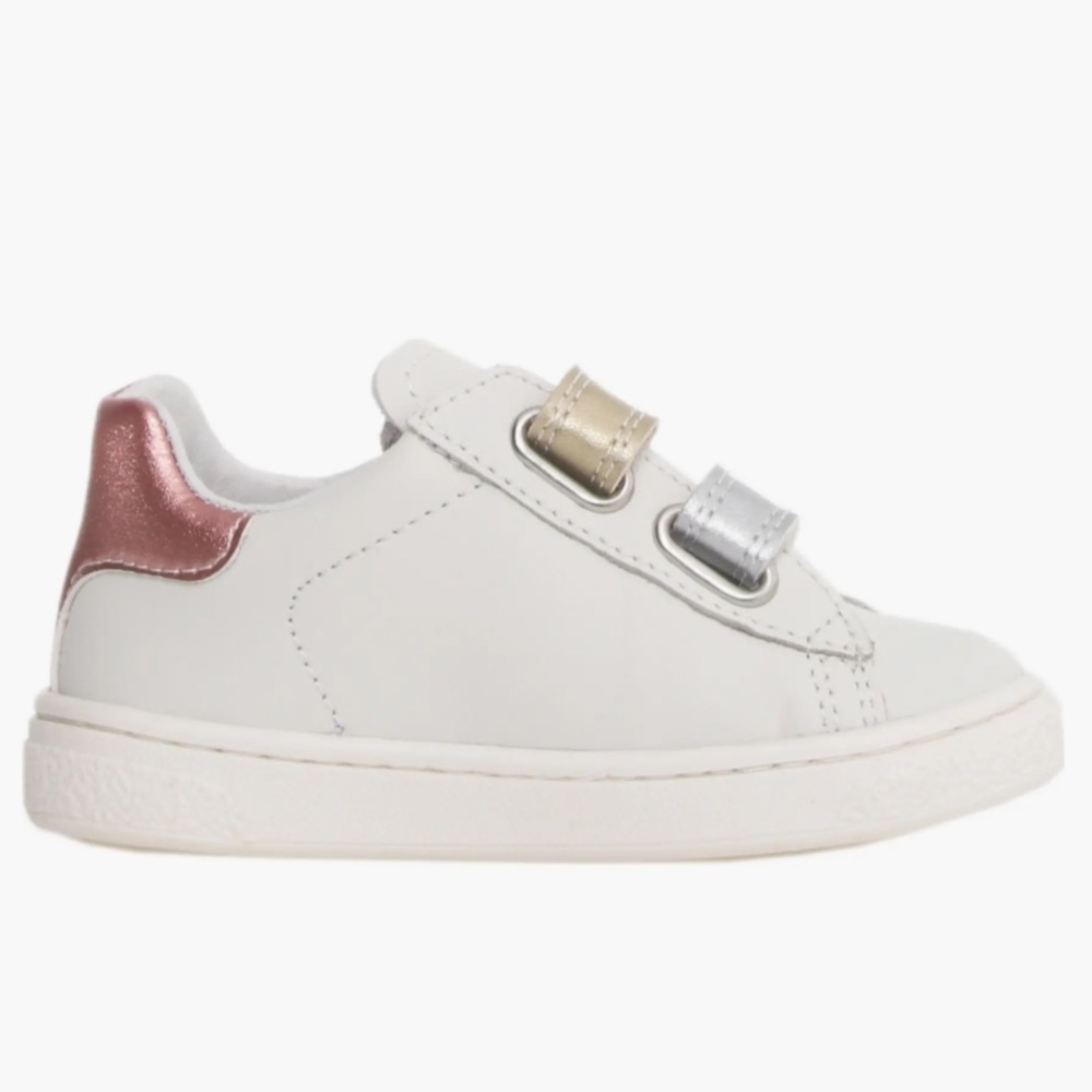 NWT NATURINO HASSELT Sneaker in White-Silver-Platinum - Picture 5 of 15
